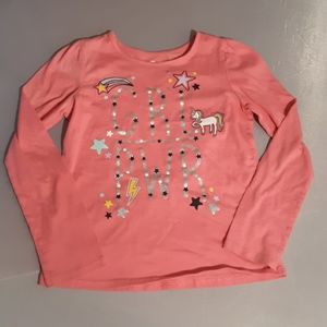 Pink girl pwr shirt